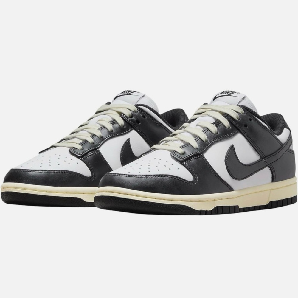Women's Nike Dunk Low PRM White/Black-Coconut Milk